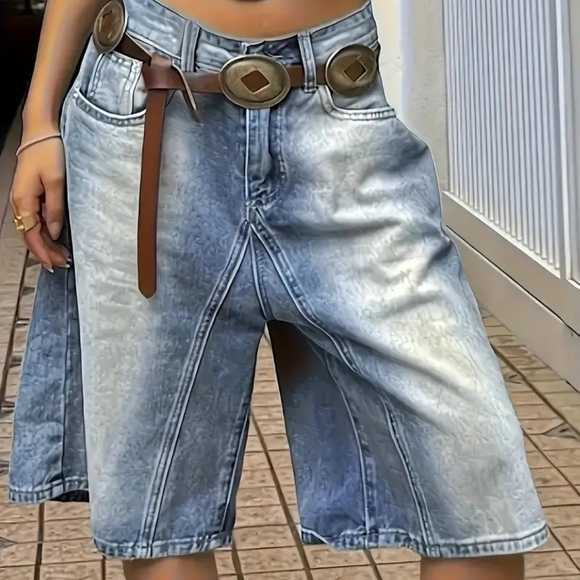 Source Unknown Pants - Source unknown new XL boho jeans shorts.